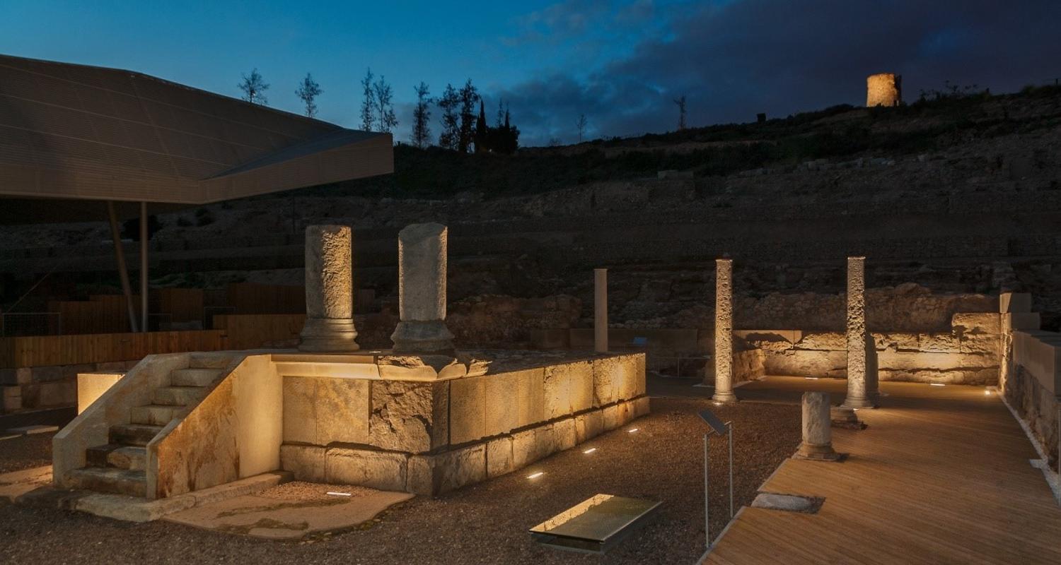 Foro romano de noche