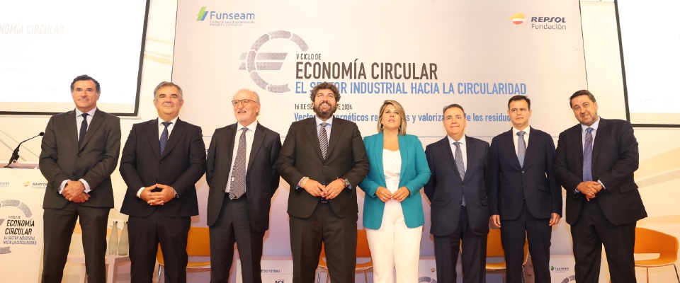 Foto institucional V Ciclo Economía Circular Fundación Repsol FUNSEAM