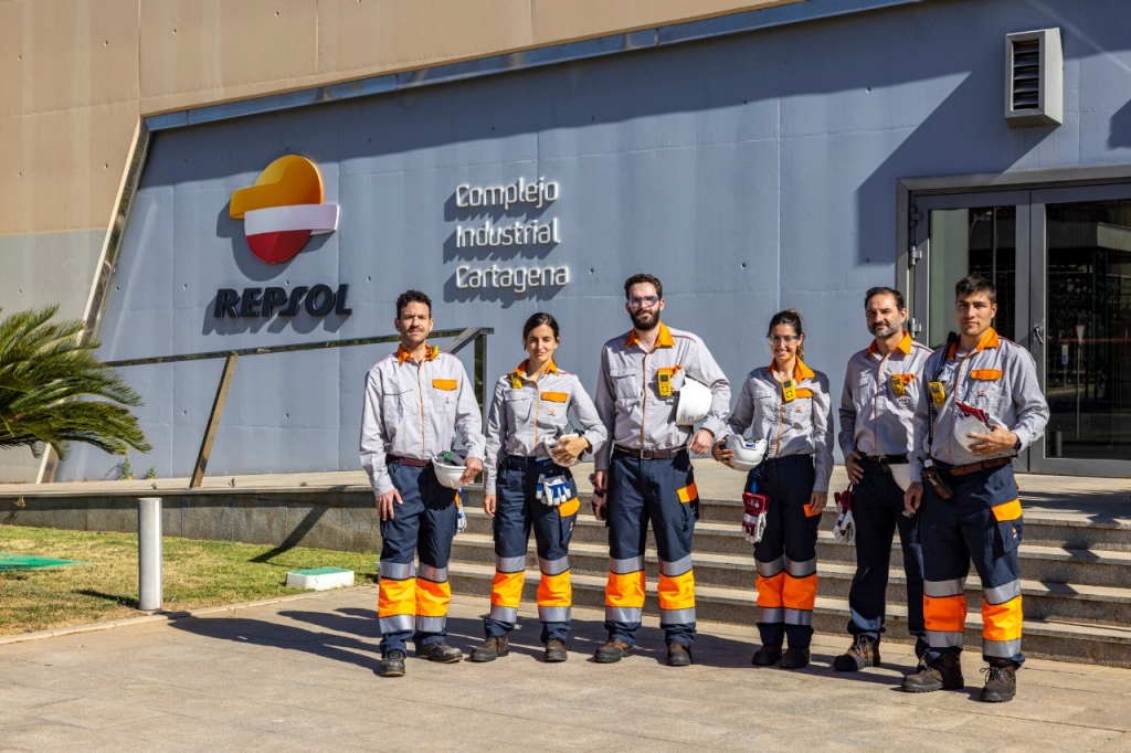 Empleados del Complejo Industrial de Cartagena